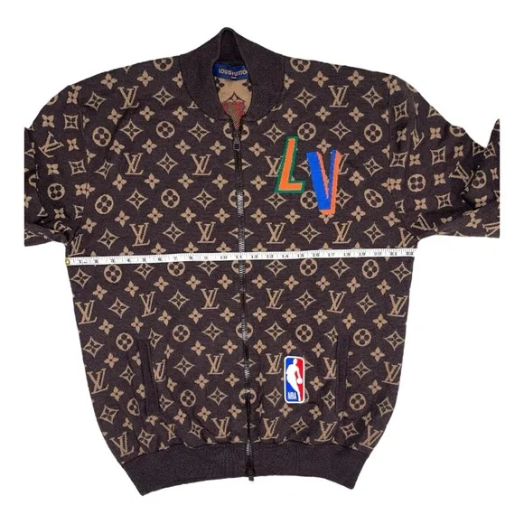 Louis Vuitton Brown Monogram Jacket